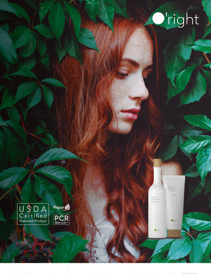 BAMBOO MOISTURIZING SHAMPOO 400ML Para cabello seco, con frizz y/o rizado