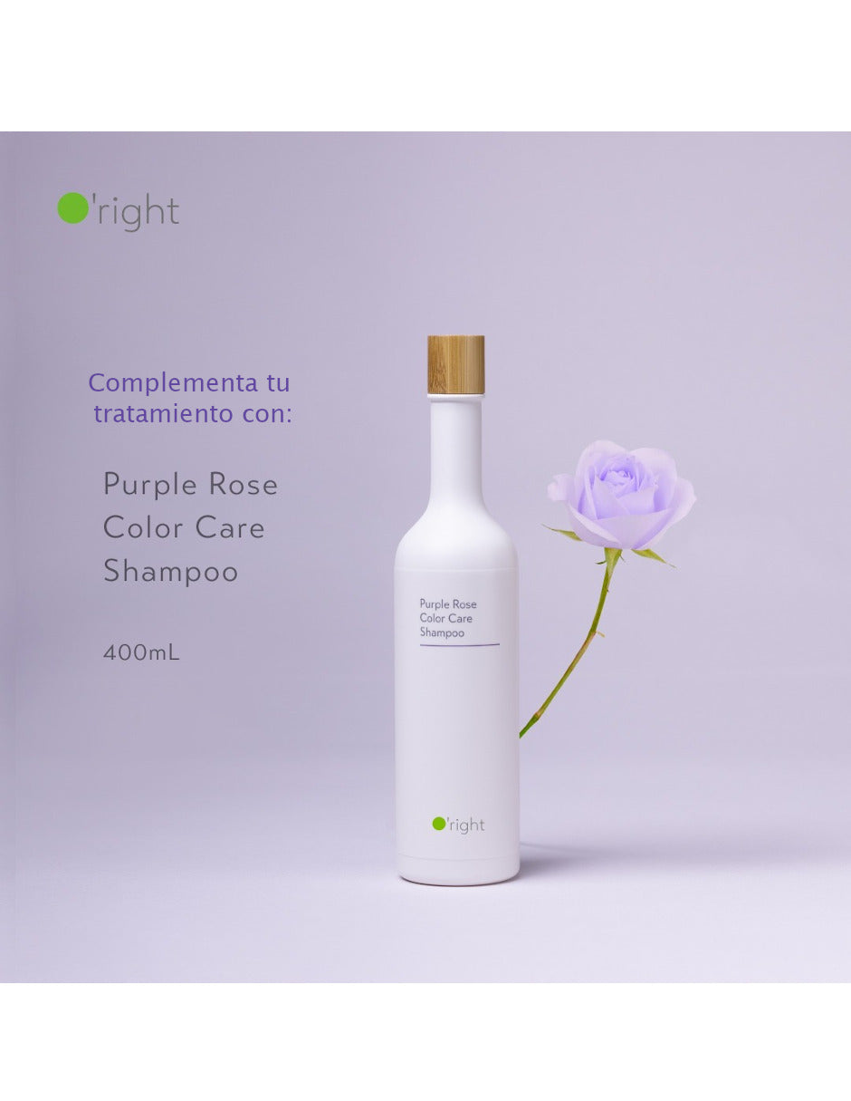 ACEITE CAPILAR PURPLE ROSE 100ML Con protección térmica