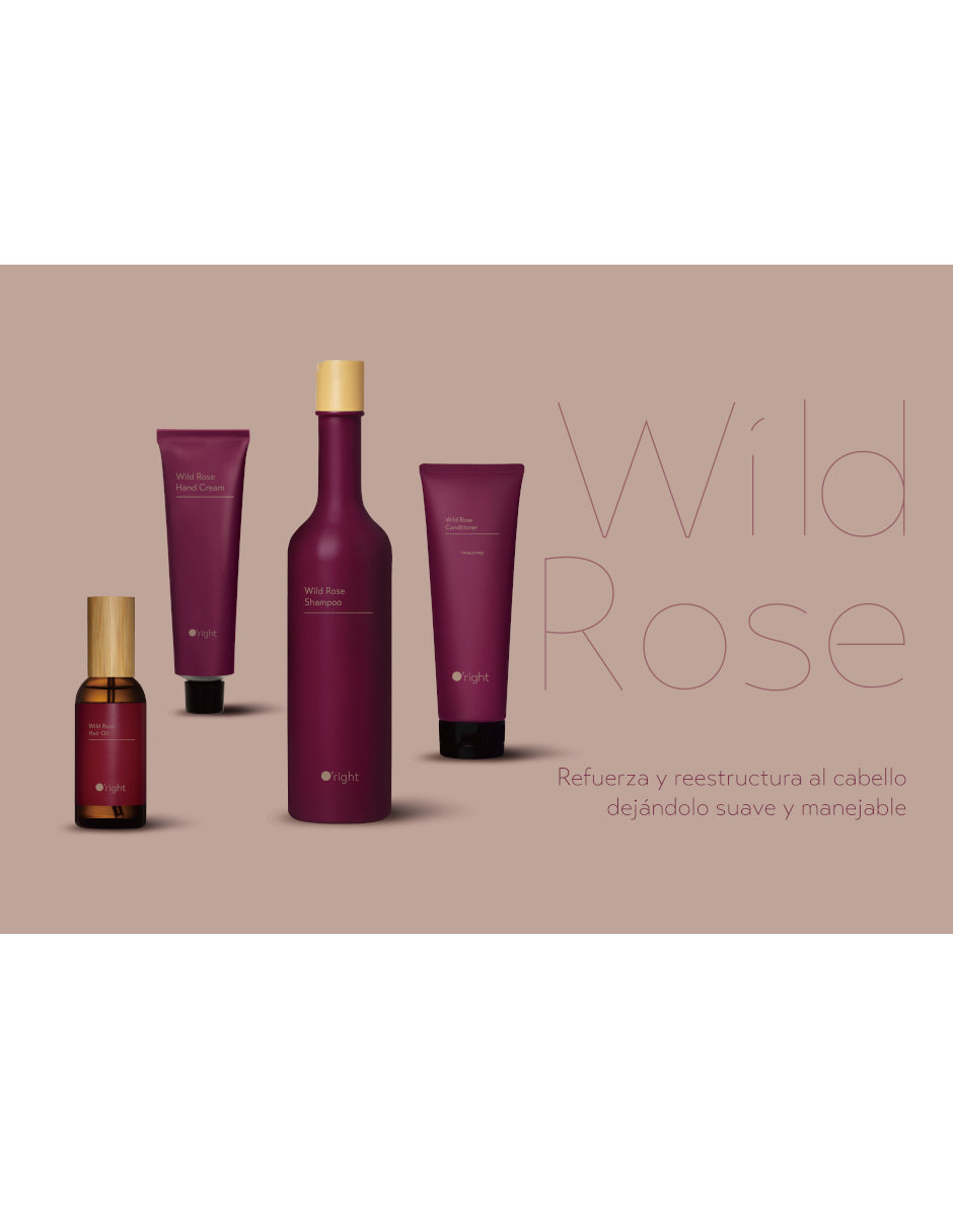WILD ROSE ACONDICIONADOR 250ML Para cabello dañado
