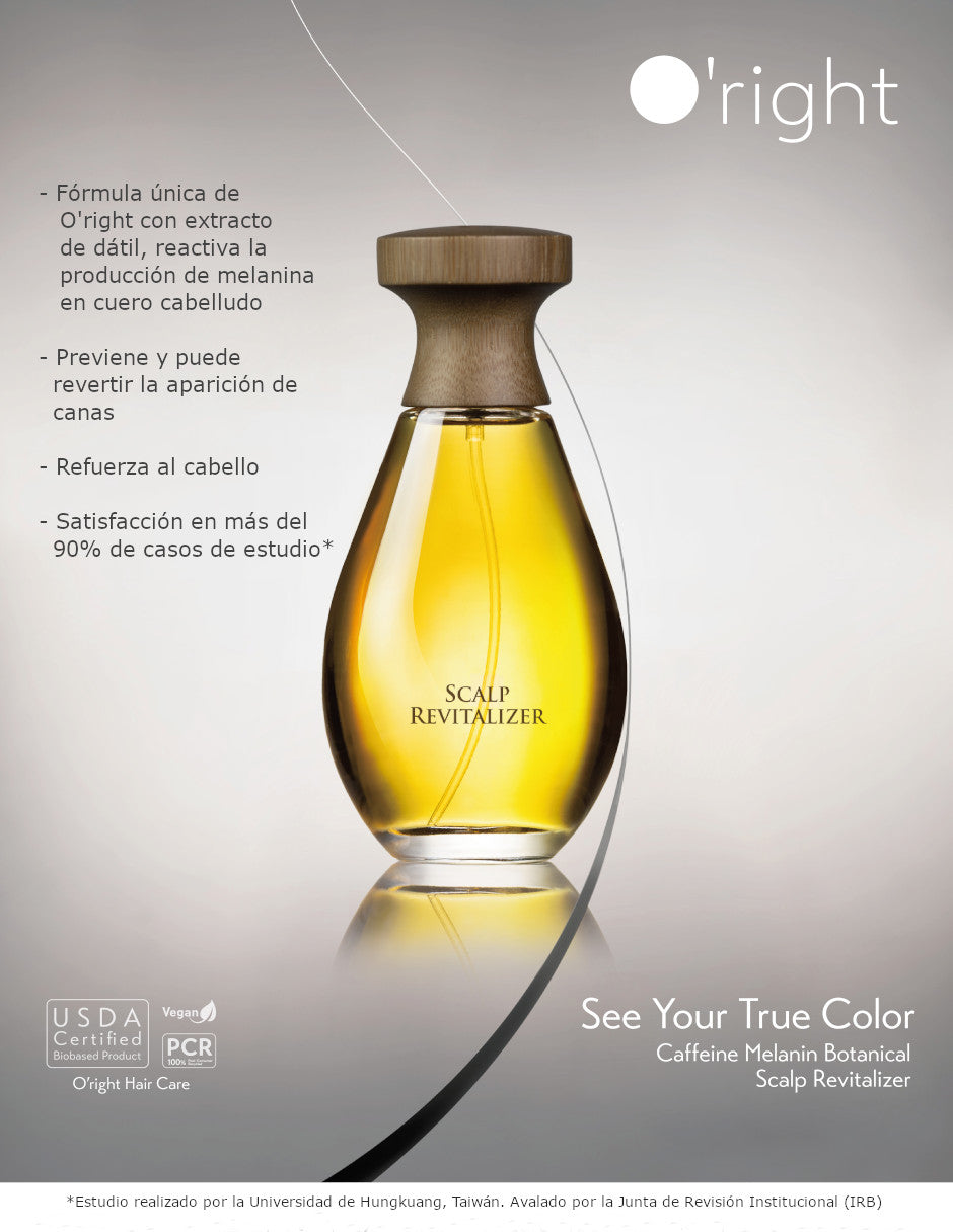 MELANIN BOTANICAL SCALP REVITALIZER 50ML Anticanas y Anticaída